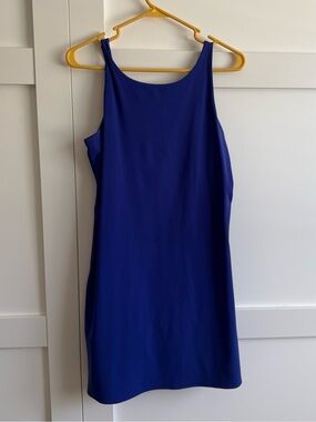 SPANX Royal Blue Sleeveless Mini Dress